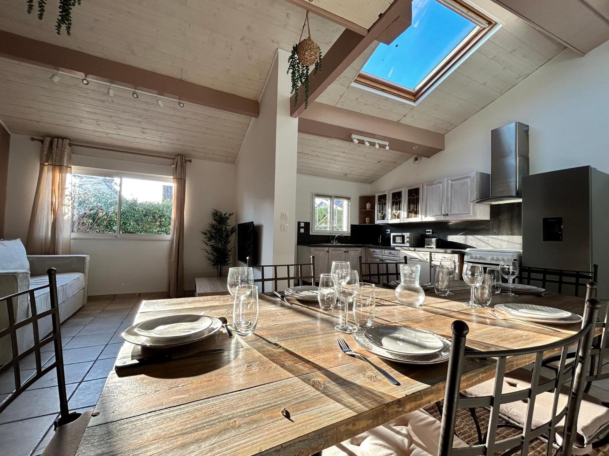 טלנס Maison 4Pers Terrasse Wifi Parking מראה חיצוני תמונה